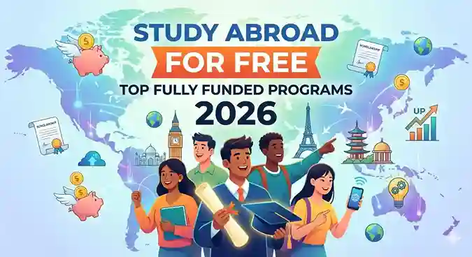 Study Abroad for Free: Top Fully Funded Programs 2026
